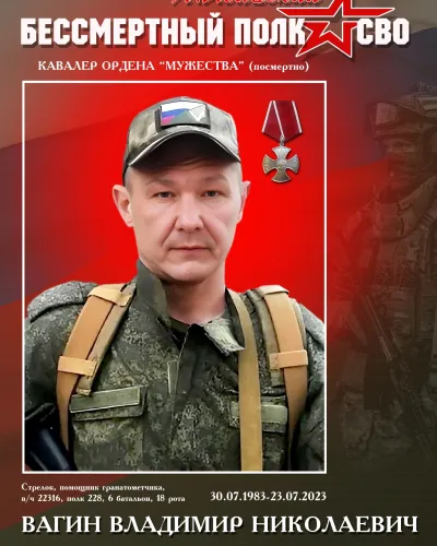 Вагин Владимир Николаевич