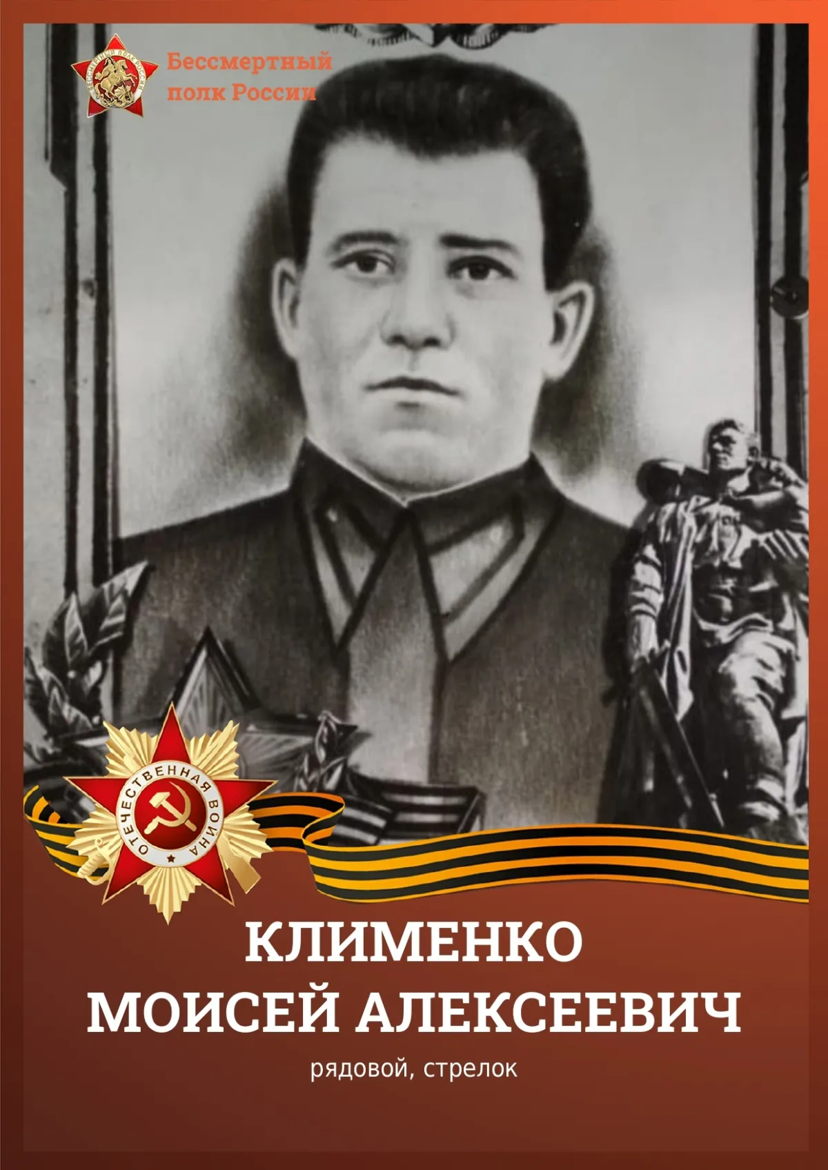 КЛИМЕНКО МОИСЕЙ АЛЕКСЕЕВИЧ